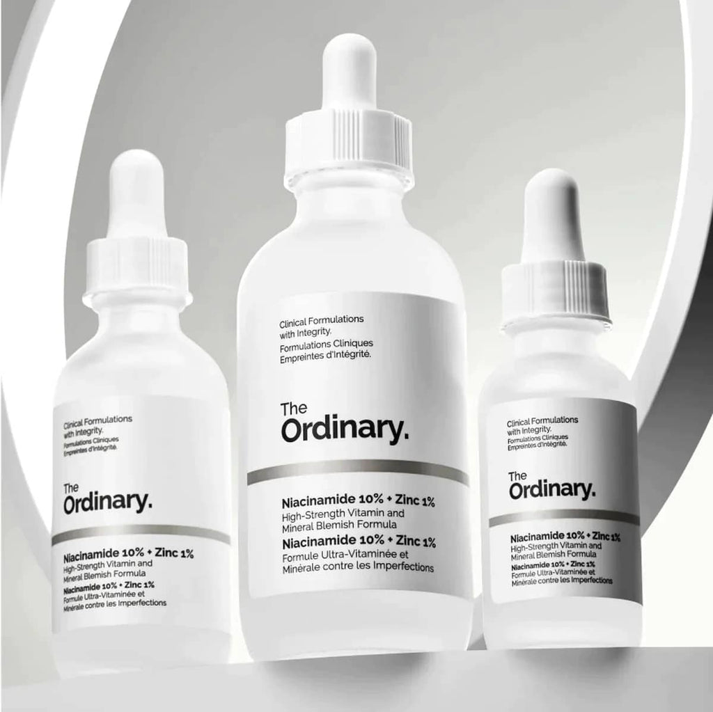The Ordinary Niacinamide 10% + Zinc 1 % (30ML ) - with barcode & Batch Code