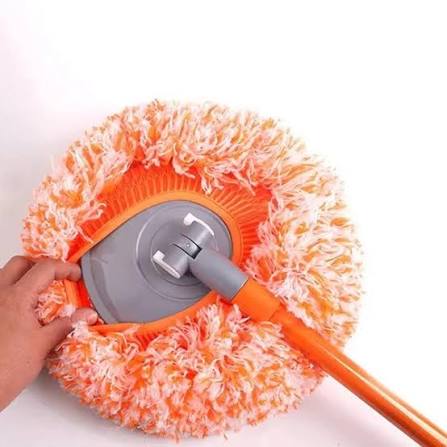 360° Rotatable Cleaning Mops Adjustable Multifunctional Sunflower Chenille Magic Mop
