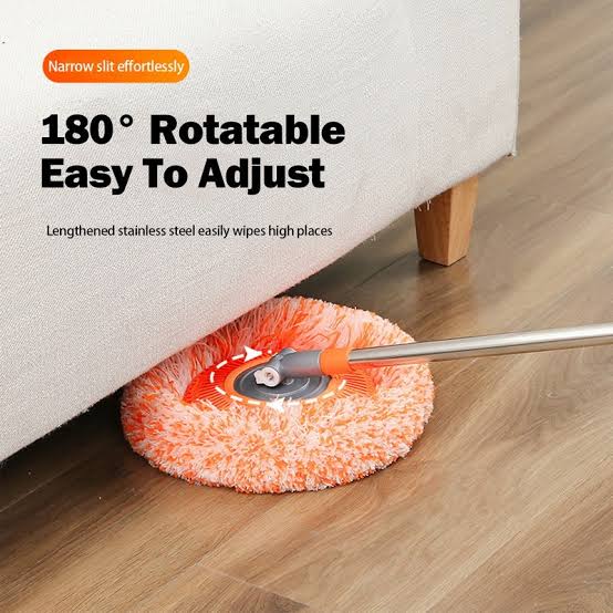 360° Rotatable Cleaning Mops Adjustable Multifunctional Sunflower Chenille Magic Mop